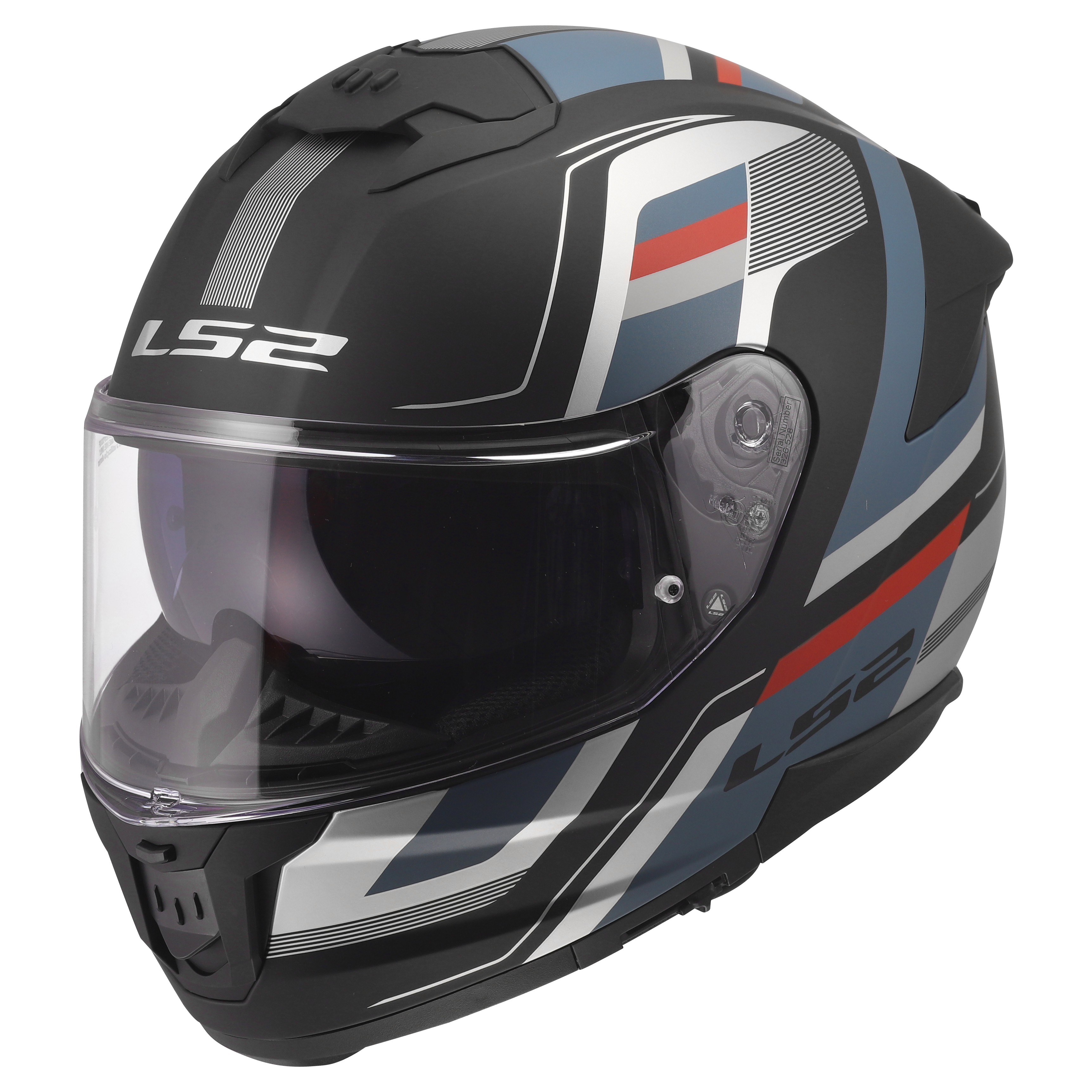 LS2 FF808 STREAM II  VINTAGE MATT BLACK PETROL (3)